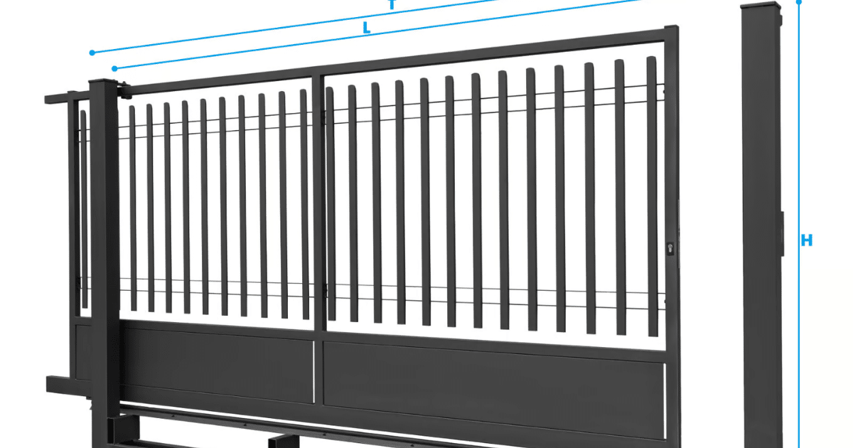 sliding gate components