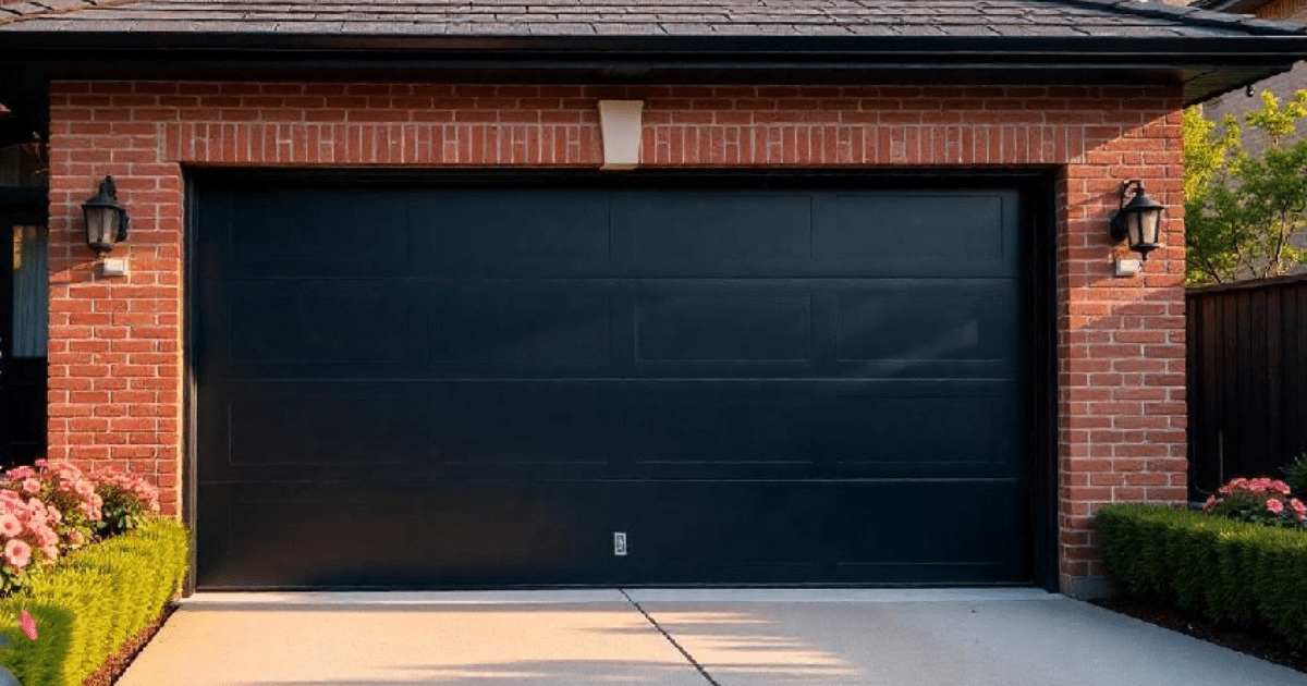 Tips to Keep Your Black Garage Door Looking Its Best for Years