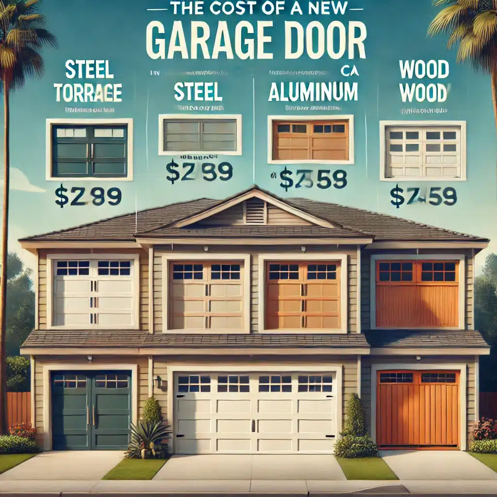 new garage door cost Torrance, CA