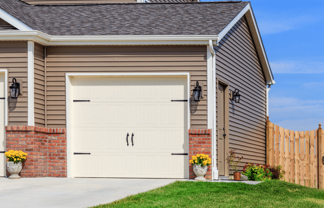 Vinyl Backed Garage Doors