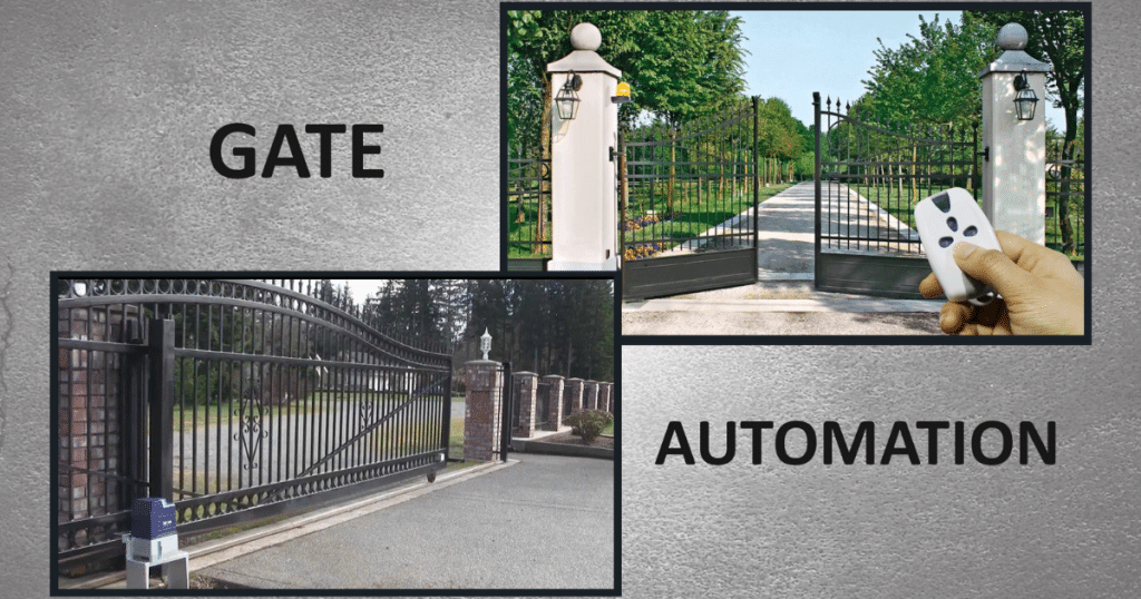 electric motor gate opener