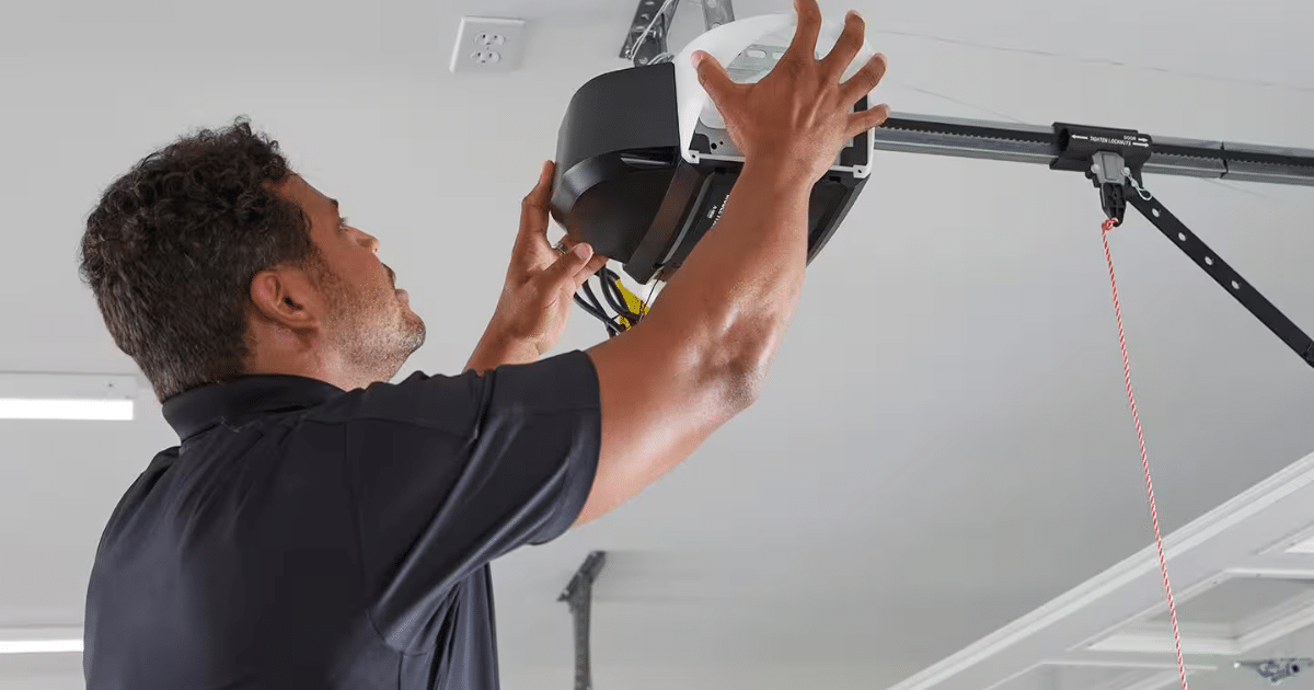 fixing garage door opener