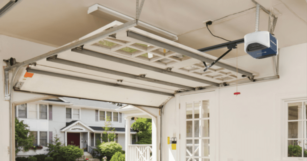 garage door and opener