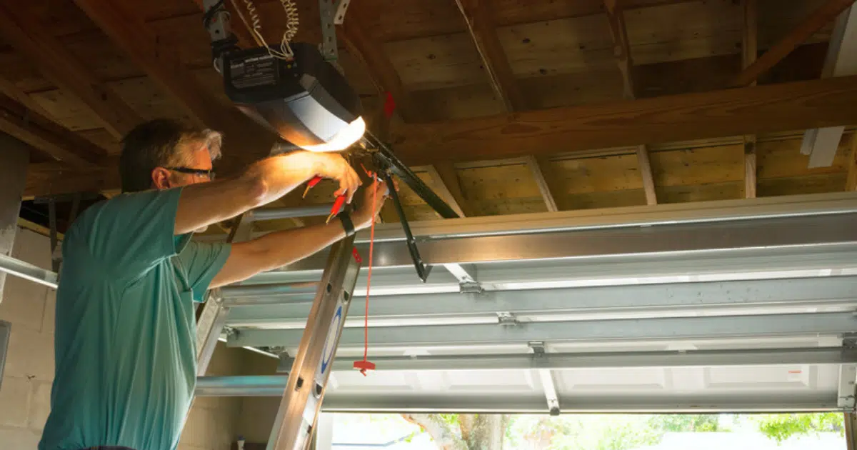 how do you adjust a garage door opener