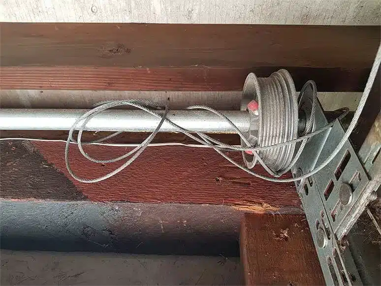 maintenance garage door cable