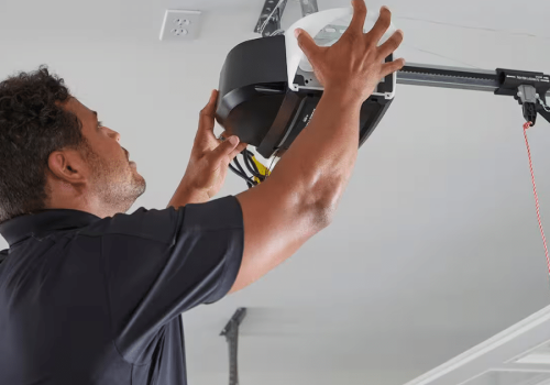 fixing garage door opener